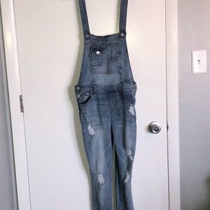 Ripped overalls